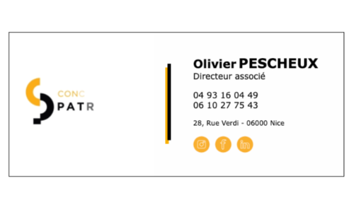 Capture du rendu du composant Concept Patrimoine Groupe - 2024