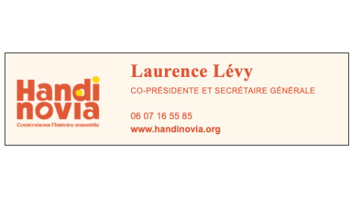 Capture du rendu du composant Handinovia - 2024