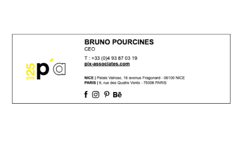 Capture du rendu du composant Pix - 2024