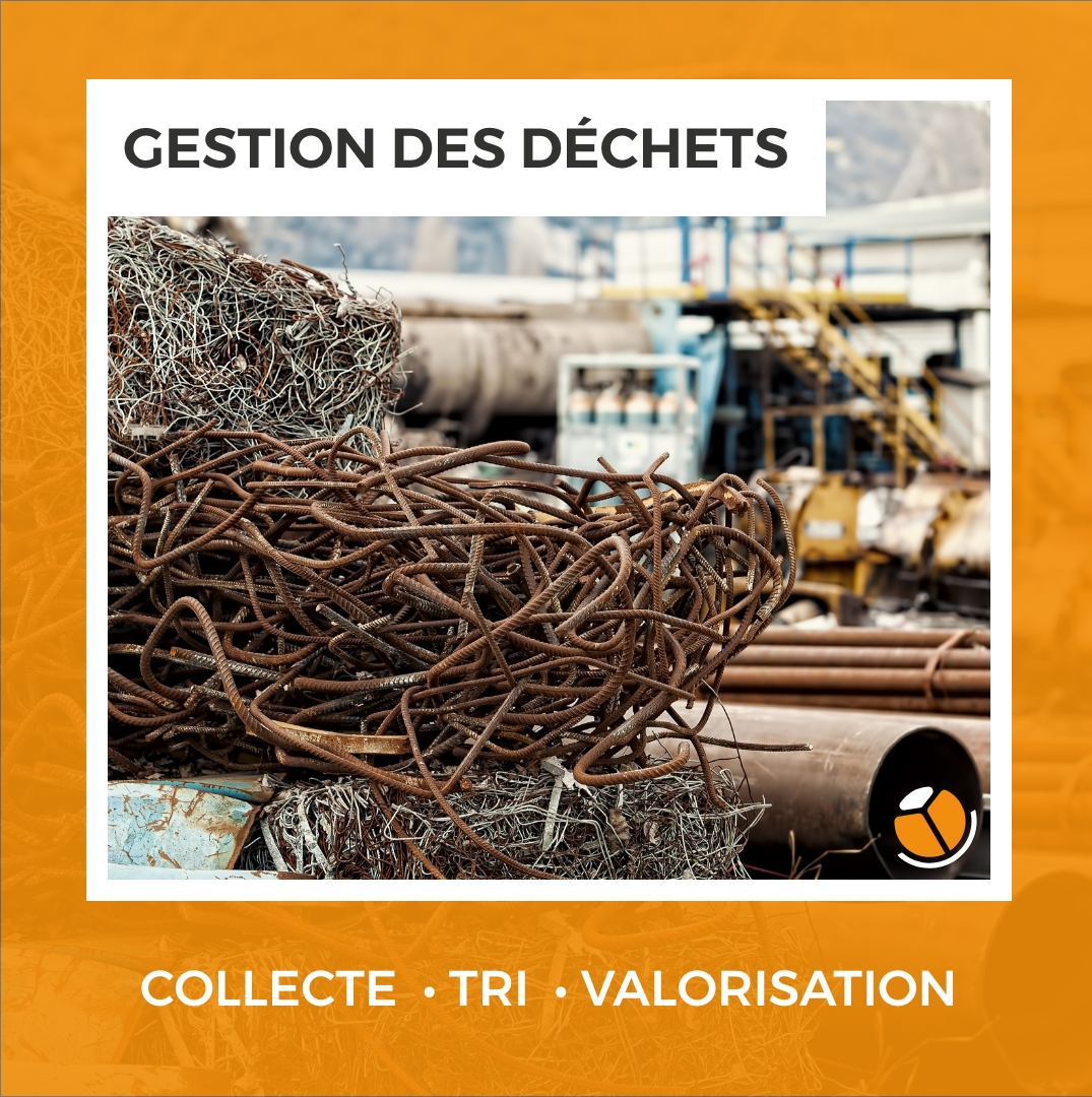 Capture du rendu du composant Algora Environnement - Template gestion des déchets