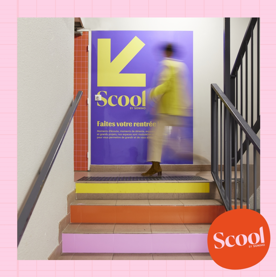 Capture du rendu du composant Scool - Template business center