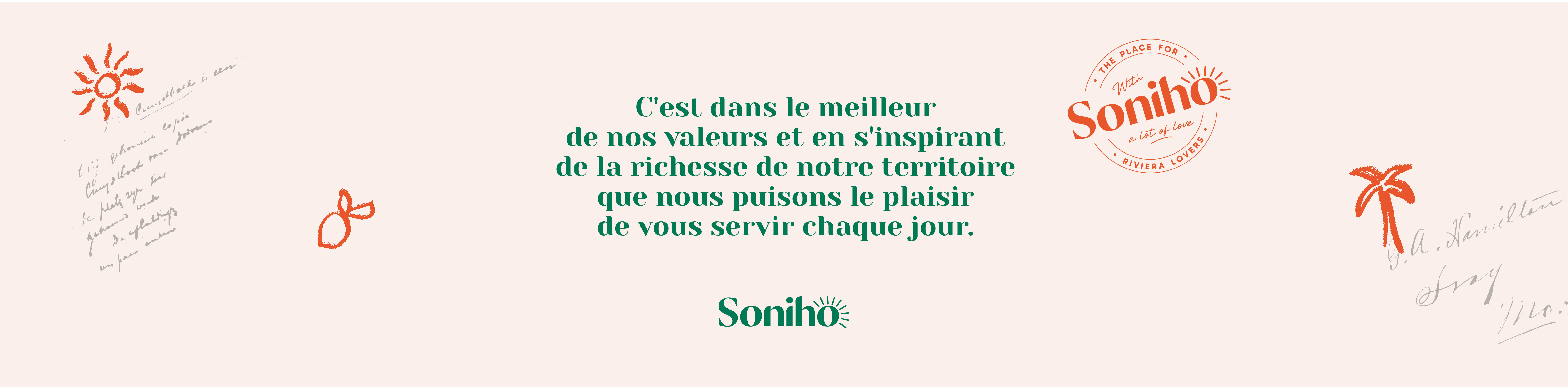Capture du rendu du composant Soniho - Bannière page personnelle LinkedIn