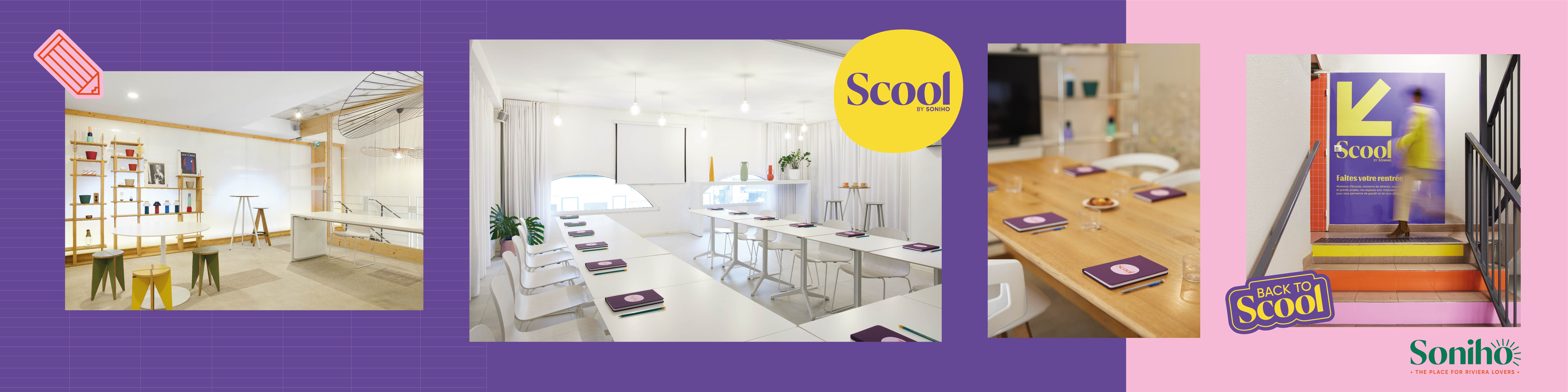 Capture du rendu du composant Scool - Bannière page personnelle LinkedIn